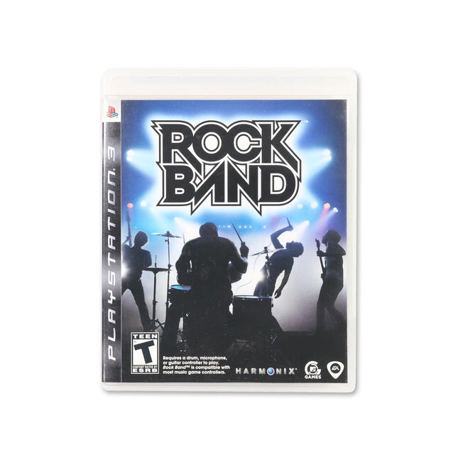 Rock Band for PlayStation 3 - Box front - Complete in box or box and game.