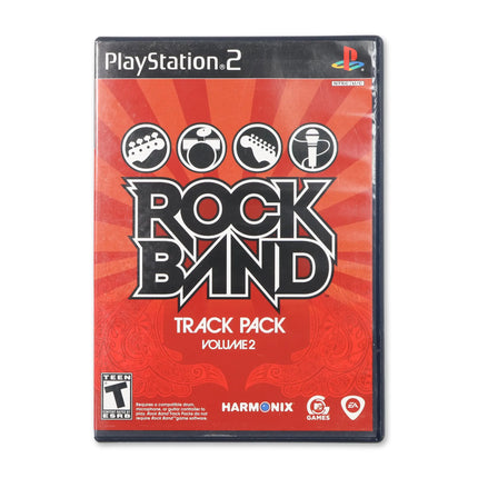 Rock Band Track Pack Volume 2 for Sony PlayStation 2 - Case front cover - Complete in box or case and game.