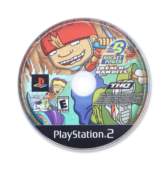 Rocket Power Beach Bandits for Sony PlayStation 2 - Disc front with label - Game only.
