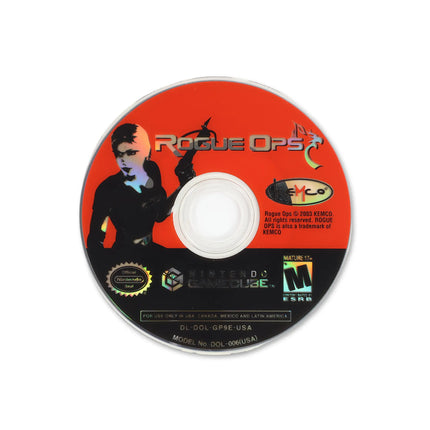 Rogue Ops for Nintendo GameCube - Disc front with label - Game only.