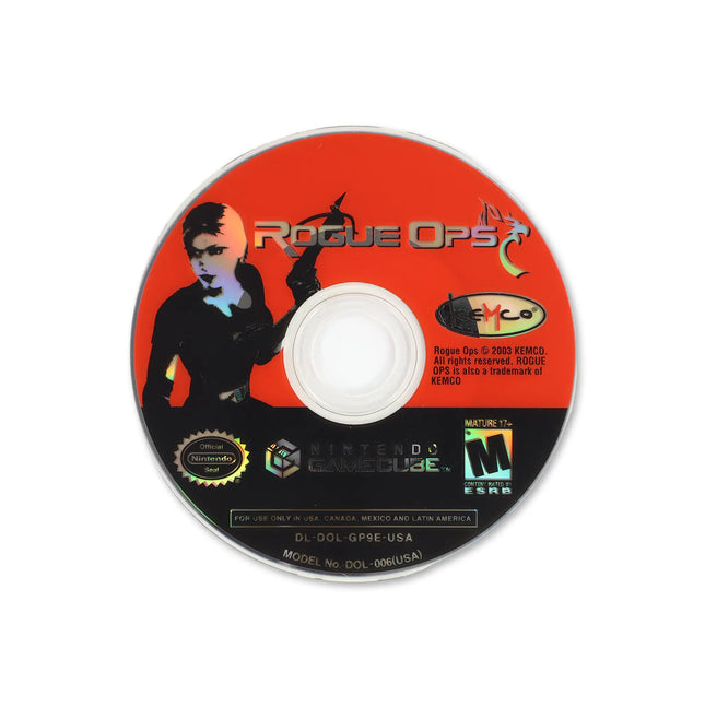 Rogue Ops for Nintendo GameCube - Disc front with label - Game only.