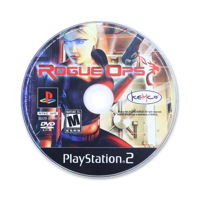 Rogue Ops for Sony PlayStation 2 - Disc front with label - Game only.