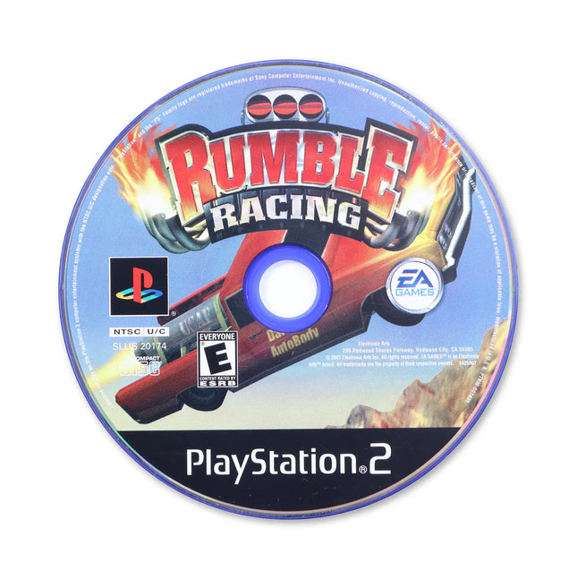 Rumble Racing for Sony PlayStation 2 - Disc front with label - Game only.