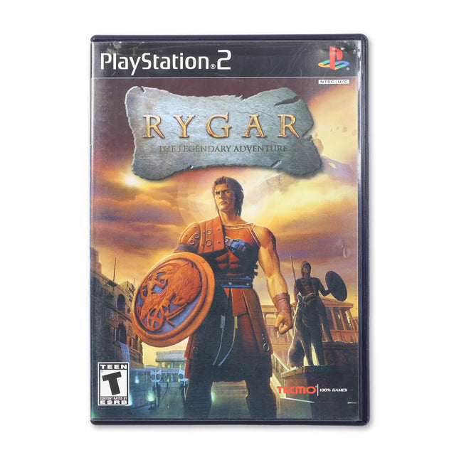 Rygar for Sony PlayStation 2 - Case front cover - Complete in box or case and game.