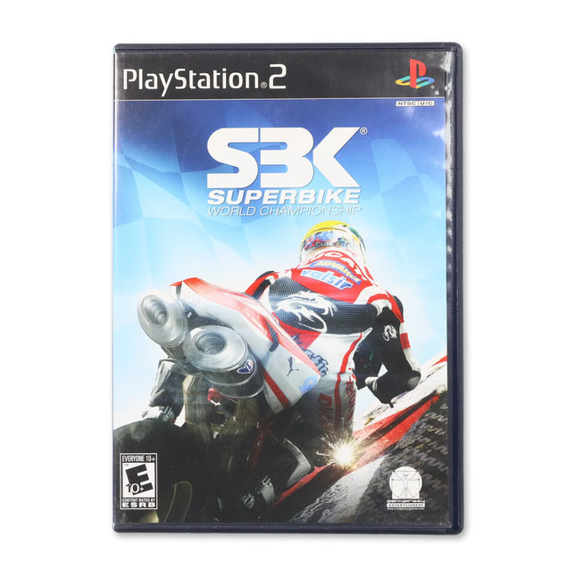 SBK: Superbike World Championship for Sony PlayStation 2 - Case front cover - Complete in box or case and game.