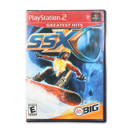 SSX [Greatest Hits] for Sony PlayStation 2 - Case front cover - Complete in box or case and game.