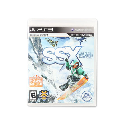 SSX for PlayStation 3 - Box front - Complete in box or box and game.
