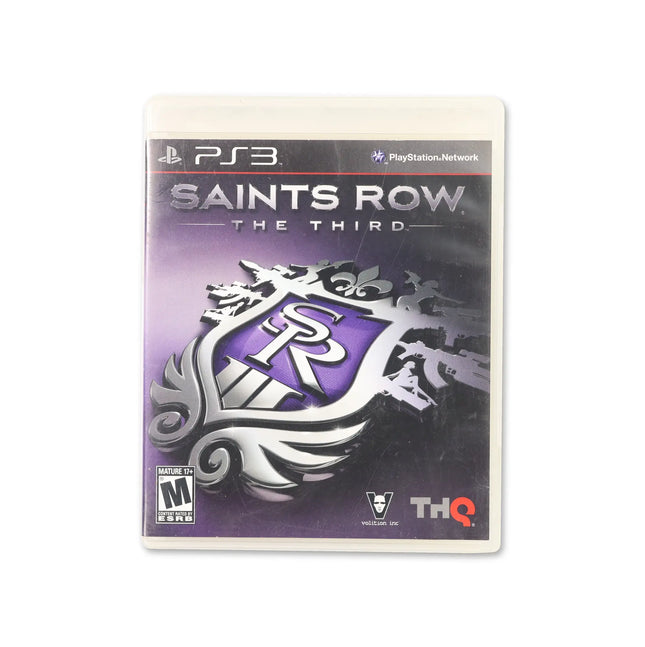 Saints Row: The Third for PlayStation 3 - Box front - Complete in box or box and game.