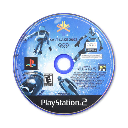 Salt Lake 2002 for Sony PlayStation 2 - Disc front with label - Game only.