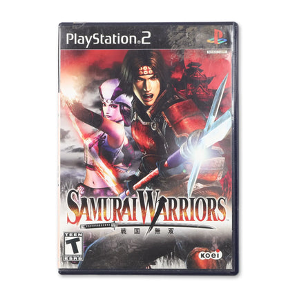 Samurai Warriors for Sony PlayStation 2 - Case front cover - Complete in box or case and game.