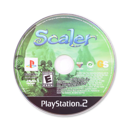 Scaler for Sony PlayStation 2 - Disc front with label - Game only.