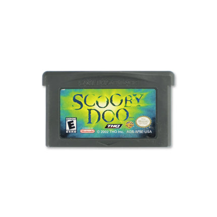 Scooby Doo for Nintendo Game Boy Advance - Cartridge front with label - Game only.