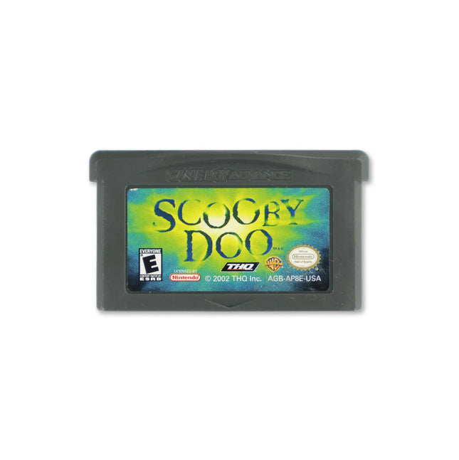 Scooby Doo for Nintendo Game Boy Advance - Cartridge front with label - Game only.