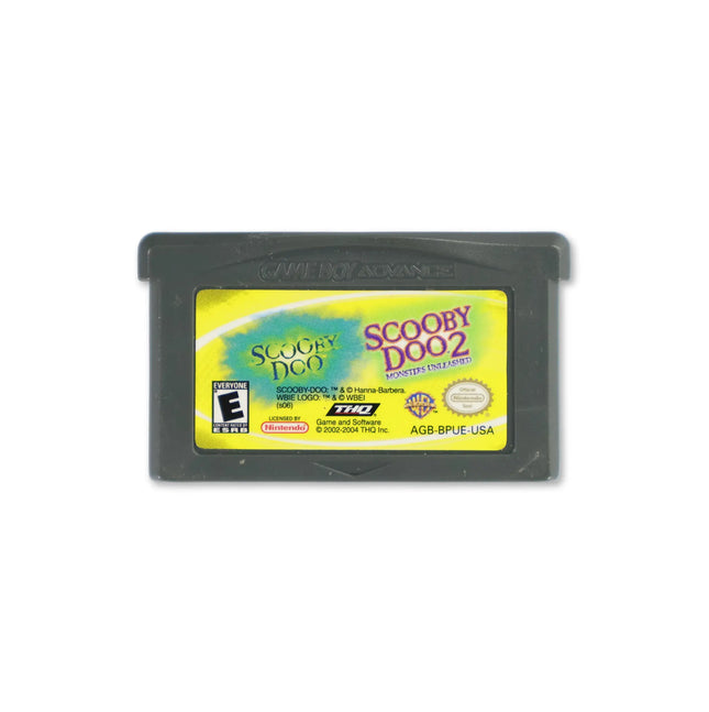 Scooby Doo Movie Double Pack for Nintendo Game Boy Advance - Cartridge front with label - Game only.