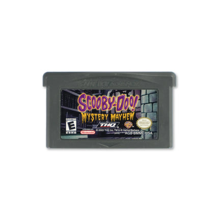 Scooby Doo Mystery Mayhem for Nintendo Game Boy Advance - Cartridge front with label - Game only.