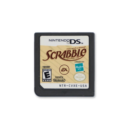 Scrabble for Nintendo DS - Cartridge front with label - Game only.
