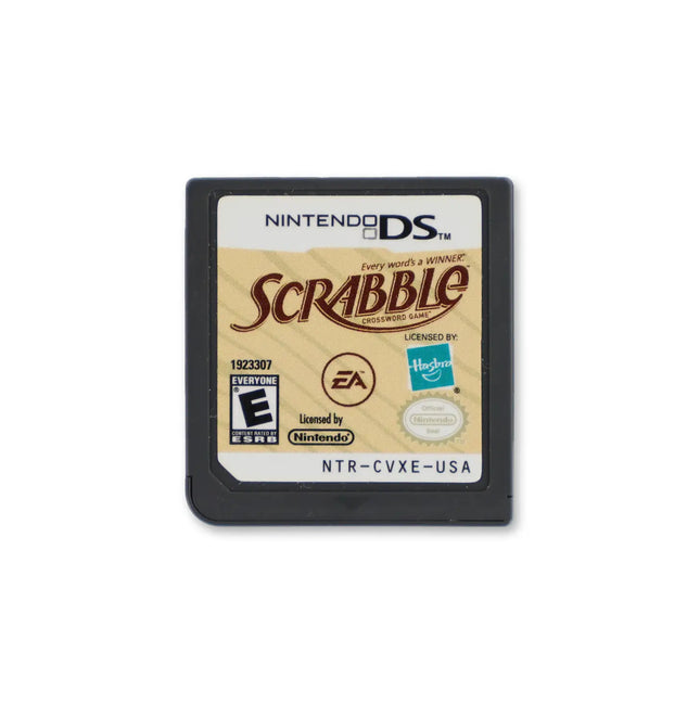 Scrabble for Nintendo DS - Cartridge front with label - Game only.