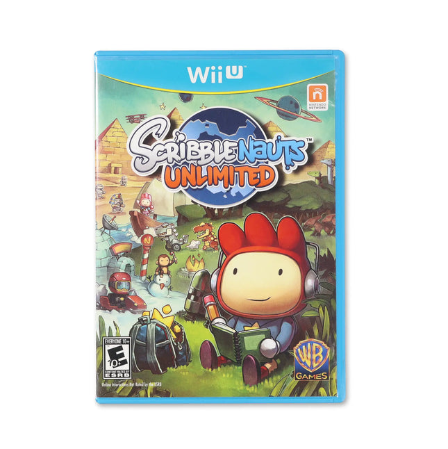 Scribblenauts Unlimited for Wii U - Box front - Complete in box or box and game.