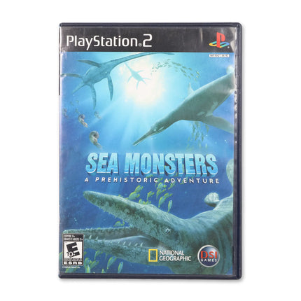 Sea Monsters Prehistoric Adventure for Sony PlayStation 2 - Case front cover - Complete in box or case and game.