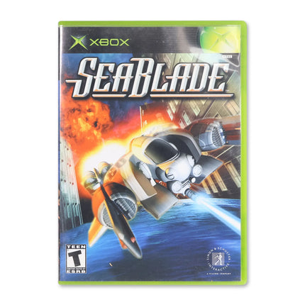 SeaBlade for Microsoft Xbox - Case front cover - Complete in box or case and game.