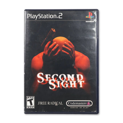 Second Sight for Sony PlayStation 2 - Case front cover - Complete in box or case and game.