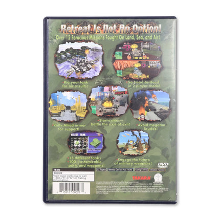 Seek and Destroy for Sony PlayStation 2 - Case back cover - Product gallery.