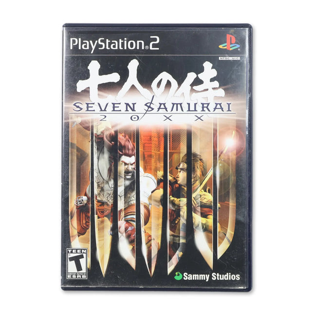 Seven Samurai for Sony PlayStation 2 - Case front cover - Complete in box or case and game.