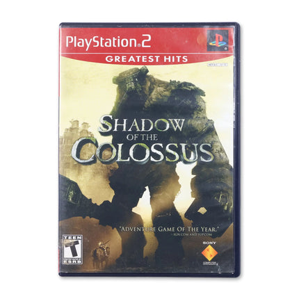 Shadow of the Colossus [Greatest Hits] for Sony PlayStation 2 - Case front cover - Complete in box or case and game.