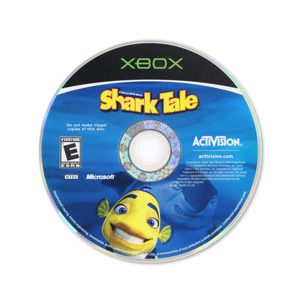 Shark Tale for Microsoft Xbox - Disc front with label - Game only.