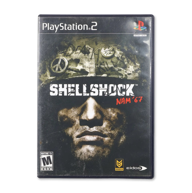 Shell Shock Nam '67 for Sony PlayStation 2 - Case front cover - Complete in box or case and game.