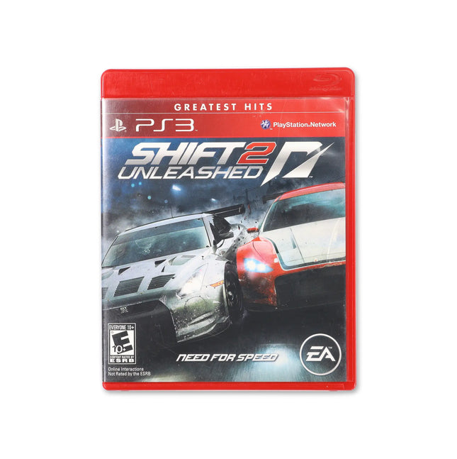 Shift 2 Unleashed [Greatest Hits] for PlayStation 3 - Box front - Complete in box or box and game.