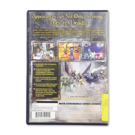 Shifters for Sony PlayStation 2 - Case back cover - Product gallery.