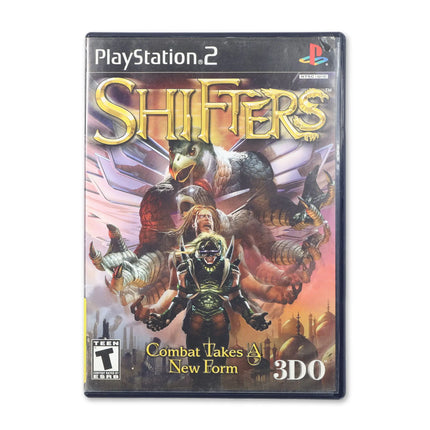Shifters for Sony PlayStation 2 - Case front cover - Complete in box or case and game.