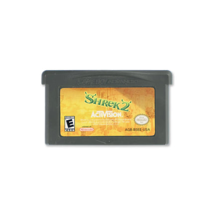 Shrek 2 for Nintendo Game Boy Advance - Cartridge front with label - Game only.