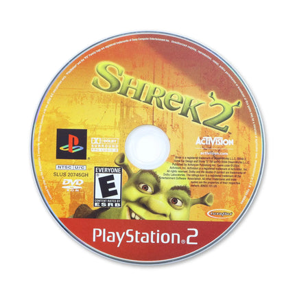 Shrek 2 [Greatest Hits] for Sony PlayStation 2 - Disc front with label - Game only.