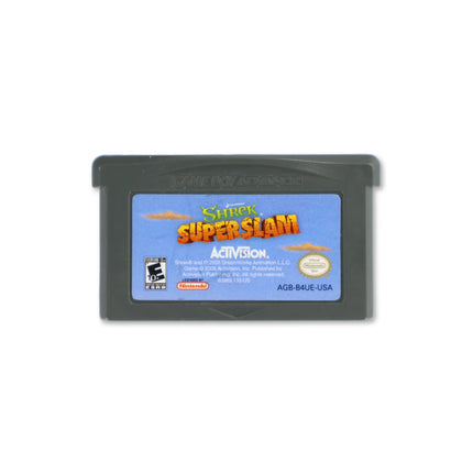 Shrek Superslam for Nintendo Game Boy Advance - Cartridge front with label - Game only.