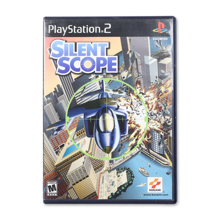 Silent Scope for Sony PlayStation 2 - Case front cover - Complete in box or case and game.