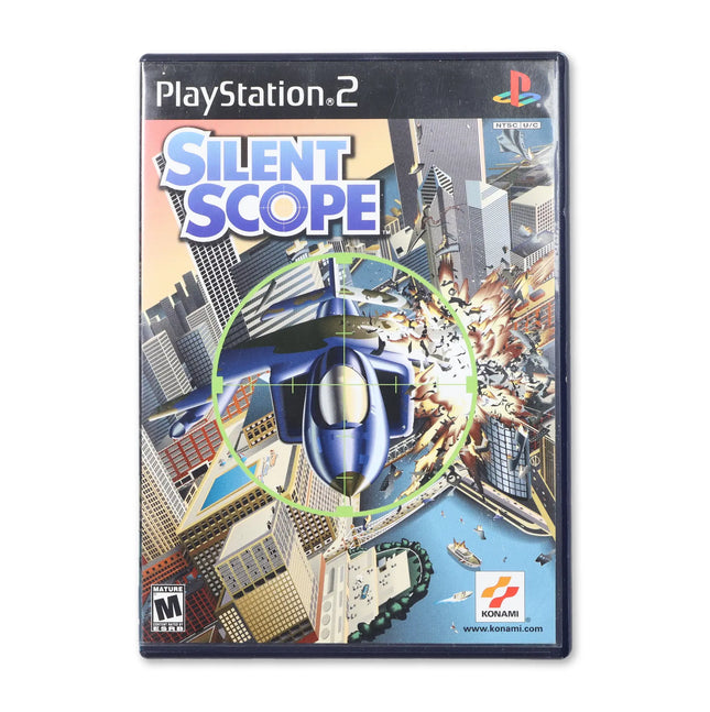 Silent Scope for Sony PlayStation 2 - Case front cover - Complete in box or case and game.