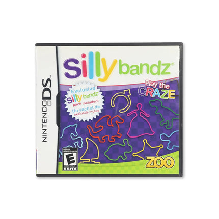Silly Bandz for Nintendo DS - Box front - Complete in box or box and game.