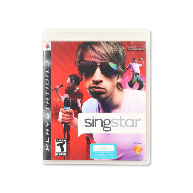 SingStar for PlayStation 3 - Box front - Complete in box or box and game.