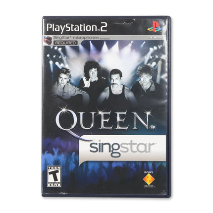 Singstar: Queen for Sony PlayStation 2 - Case front cover - Complete in box or case and game.