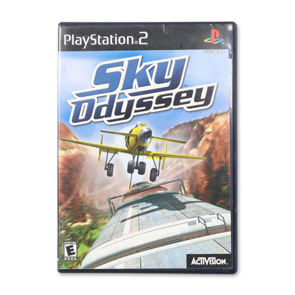 Sky Odyssey for Sony PlayStation 2 - Case front cover - Complete in box or case and game.