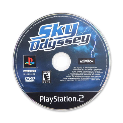 Sky Odyssey for Sony PlayStation 2 - Disc front with label - Game only.