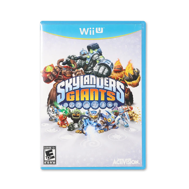 Skylanders Giants for Wii U - Box front - Complete in box or box and game.