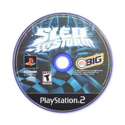 Sled Storm for Sony PlayStation 2 - Disc front with label - Game only.
