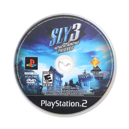 Sly 3 Honor Among Thieves for Sony PlayStation 2 - Disc front with label - Game only.