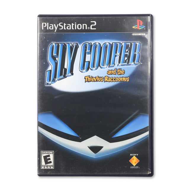 Sly Cooper and the Thievius Raccoonus for Sony PlayStation 2 - Case front cover - Complete in box or case and game.
