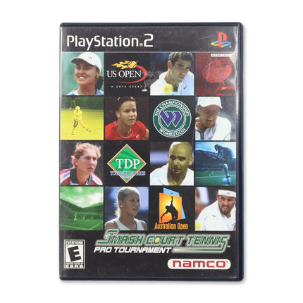 Smash Court Tennis Pro Tournament for Sony PlayStation 2 - Case front cover - Complete in box or case and game.