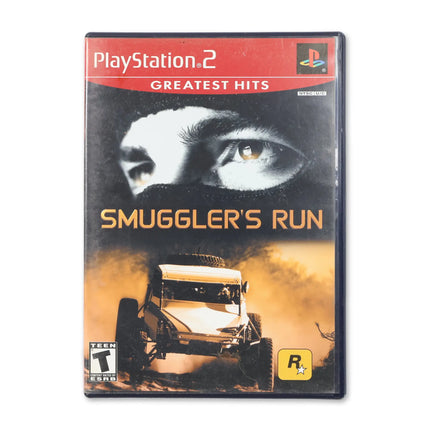 Smuggler's Run [Greatest Hits] for Sony PlayStation 2 - Case front cover - Complete in box or case and game.