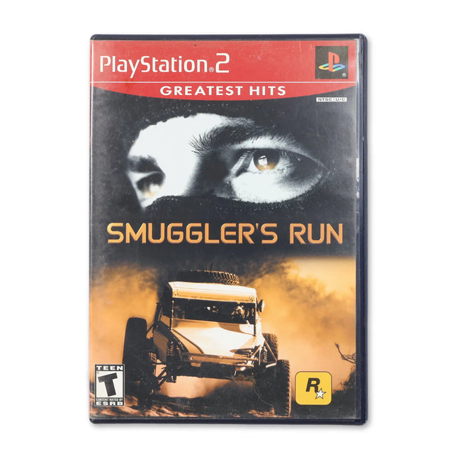 Smuggler's Run [Greatest Hits] for Sony PlayStation 2 - Case front cover - Complete in box or case and game.
